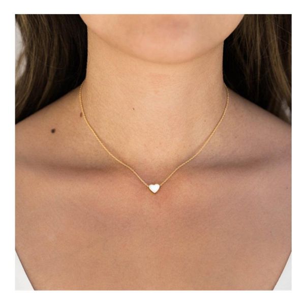 chains trendy heart love necklace simple and versatile peach short clavicle chain jewelry for women birthday gifts, Silver
chains trendy heart love necklace simple and versatile peach short clavicle chain jewelry for women birthday gifts, Silver