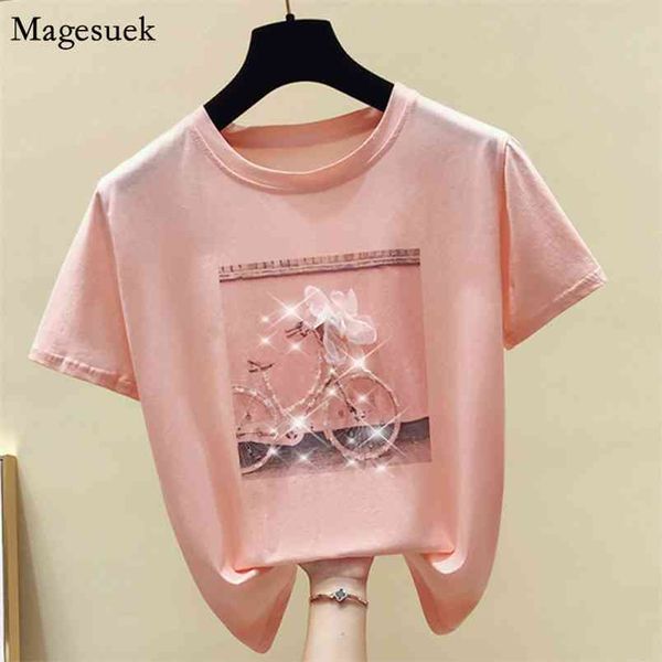 summer short sleeve pink cotton t shirt women loose print ladies tee fashion o-neck solid women's t-s blusas 4767 210512, White
summer short sleeve pink cotton t shirt women loose print ladies tee fashion o-neck solid women's t-s blusas 4767 210512, White