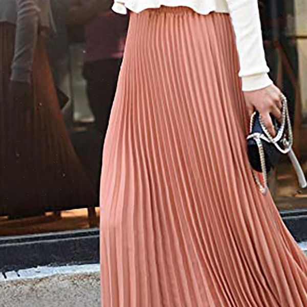 spring autumn high waist womens skirts pleated solid color half length elastic elegant lady black pink aesthetic
spring autumn high waist womens skirts pleated solid color half length elastic elegant lady black pink aesthetic