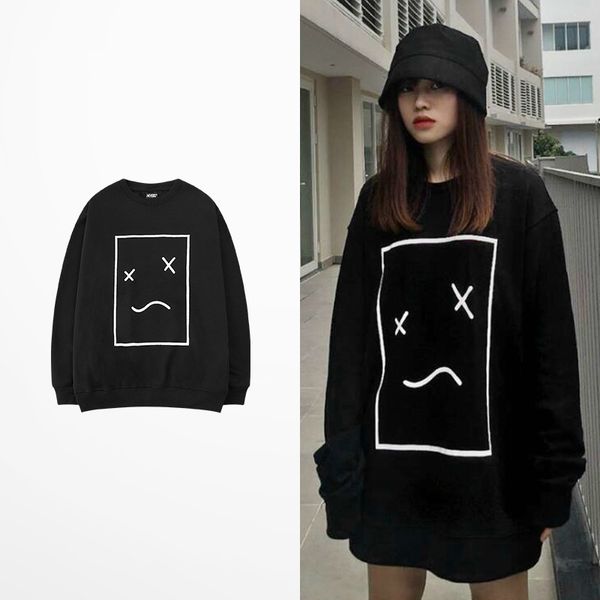 tide hip hop man skateboard high street funny impression harajuku streetwear hoodies, Black
tide hip hop man skateboard high street funny impression harajuku streetwear hoodies, Black