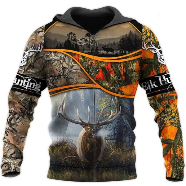 men's hoodies & sweatshirts elk hunting 3d full printed men zipper hoodie casual harajuku sweatshirt autumn and winter bll05, Black
men's hoodies & sweatshirts elk hunting 3d full printed men zipper hoodie casual harajuku sweatshirt autumn and winter bll05, Black