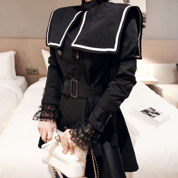 women's jackets korean style elegant ol notched neck short coat fashion belt double-breasted female jacket z3kz, Black;brown
women's jackets korean style elegant ol notched neck short coat fashion belt double-breasted female jacket z3kz, Black;brown