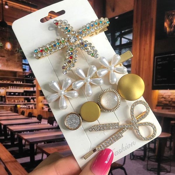 hair clips & barrettes 2021 pearl crystal acrylic set for women retro geometric hairpin girl accessories fashion jewelry, Golden;silver
hair clips & barrettes 2021 pearl crystal acrylic set for women retro geometric hairpin girl accessories fashion jewelry, Golden;silver