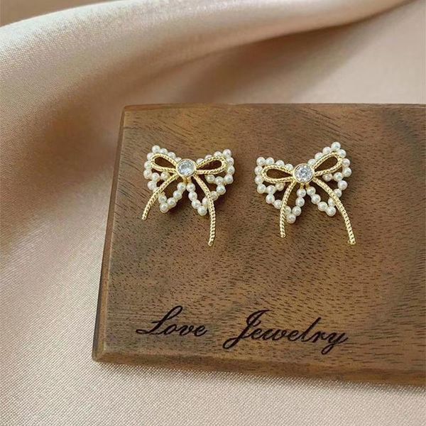 stud dongdaemun, south korea, needle french bow pearl small earrings sweet wind tide, Golden;silver
stud dongdaemun, south korea, needle french bow pearl small earrings sweet wind tide, Golden;silver