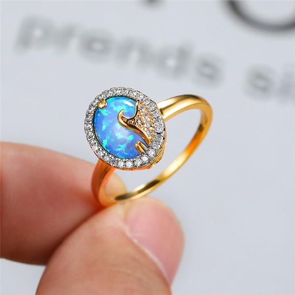 wedding rings charm crystal oval stone engagement ring luxury female white blue opal wave classic gold color thin for women, Slivery;golden
wedding rings charm crystal oval stone engagement ring luxury female white blue opal wave classic gold color thin for women, Slivery;golden