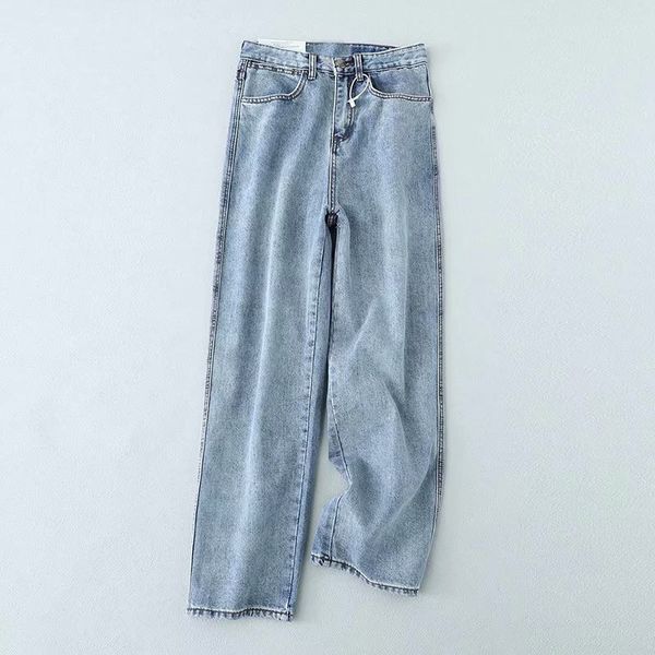 jeans m2777 - korean women's wear 2021 spring and autumn high waist thin denim wide leg floor pants, Blue
jeans m2777 - korean women's wear 2021 spring and autumn high waist thin denim wide leg floor pants, Blue