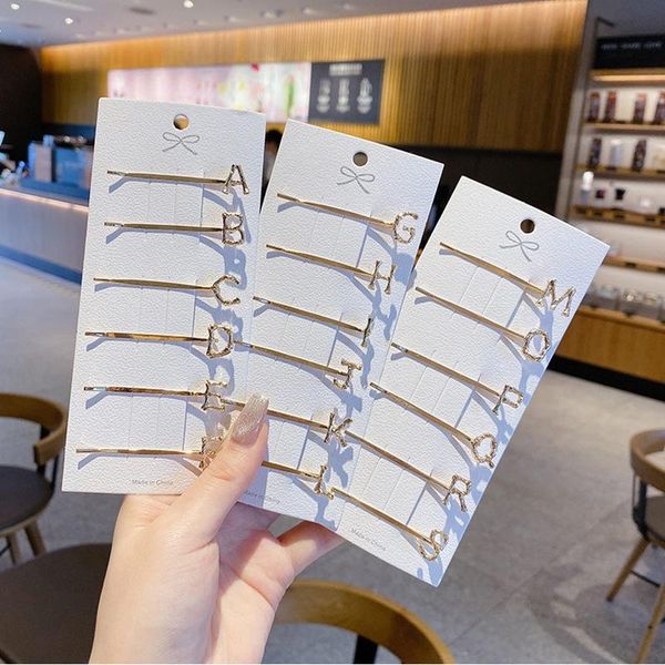 1pcs fashion letter hairpin cute sweet barreheaddress for female girl hair accessories, Slivery;white
1pcs fashion letter hairpin cute sweet barreheaddress for female girl hair accessories, Slivery;white