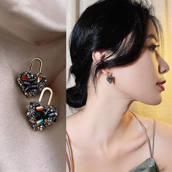 stud charm rainbow crystal love heart earrings for women vintage silver color blue green stone wedding jewelry, Golden;silver
stud charm rainbow crystal love heart earrings for women vintage silver color blue green stone wedding jewelry, Golden;silver