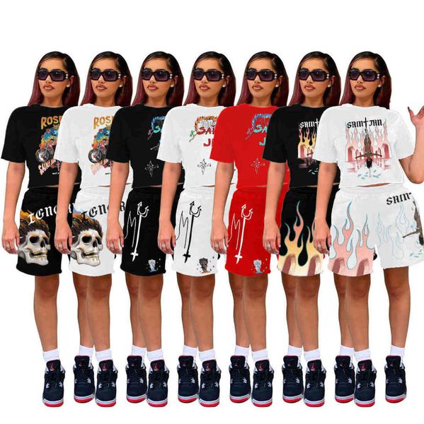 summer women short outfits tracksuits 2021 new fashion street trendsetter two piece sets designer round neck short sleeve shorts letter prin, Gray
summer women short outfits tracksuits 2021 new fashion street trendsetter two piece sets designer round neck short sleeve shorts letter prin, Gray