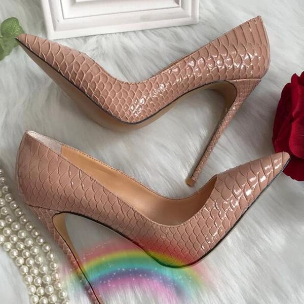 dress shoes nude snake pumps pointed toe high heeled women summer fashion sandals red bottom women's stilettos spring, Black
dress shoes nude snake pumps pointed toe high heeled women summer fashion sandals red bottom women's stilettos spring, Black