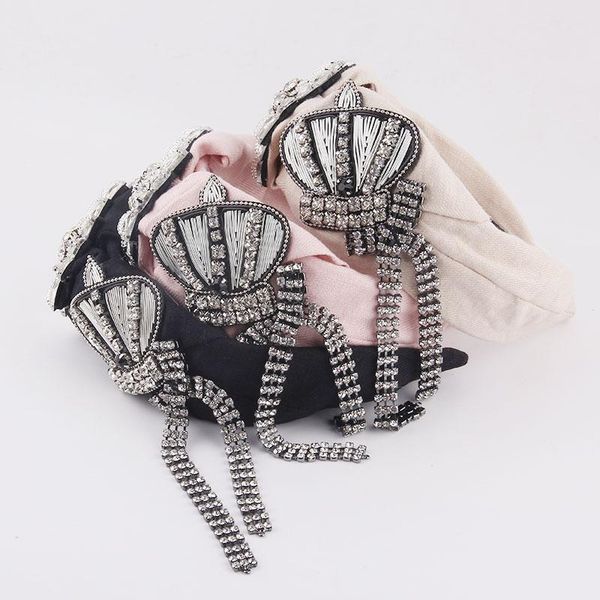 hair clips & barrettes fashion baroque crystal inlaid rhinestone crown tassel headband ladies prom exaggerated gift accessories 935, Golden;silver
hair clips & barrettes fashion baroque crystal inlaid rhinestone crown tassel headband ladies prom exaggerated gift accessories 935, Golden;silver