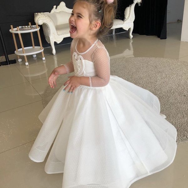 2021 ivory flower girls' dresses jewel neck floor length tiered little girl ball gowns birthday party dress, White;blue
2021 ivory flower girls' dresses jewel neck floor length tiered little girl ball gowns birthday party dress, White;blue