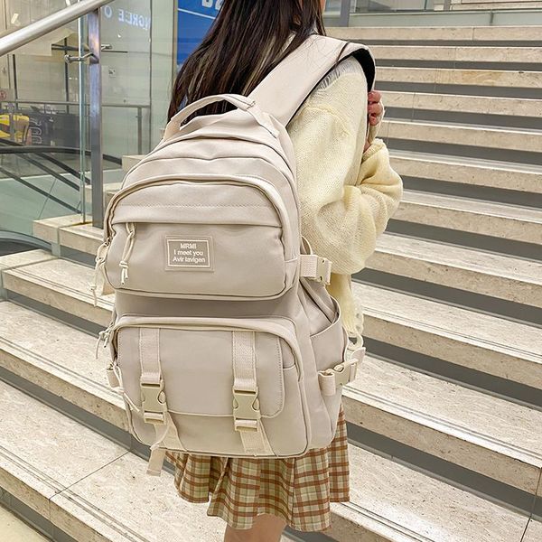 backpack seetic high capacity for teenager waterproof women solid color anti-theft lapbag female fashion travel
backpack seetic high capacity for teenager waterproof women solid color anti-theft lapbag female fashion travel