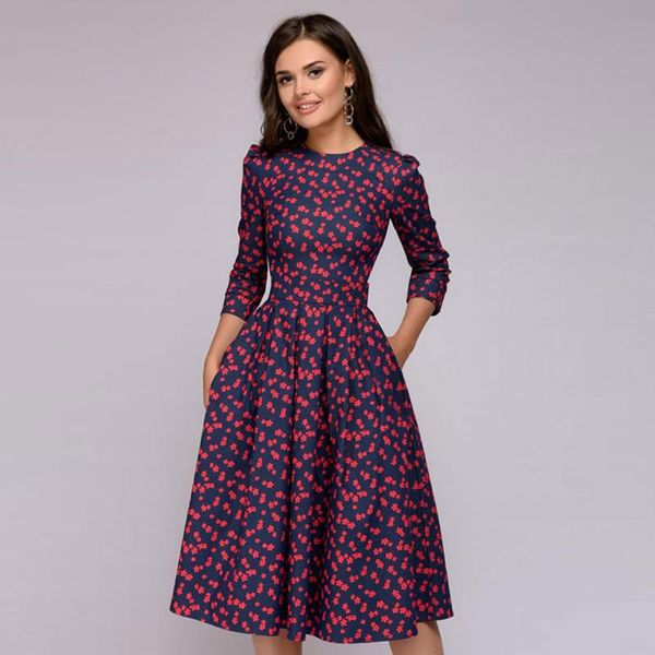 vintage pleated tunic print dress women elegant ladies a line dresses long sleeve female autumn mixi party vestidos casual, Black;gray
vintage pleated tunic print dress women elegant ladies a line dresses long sleeve female autumn mixi party vestidos casual, Black;gray