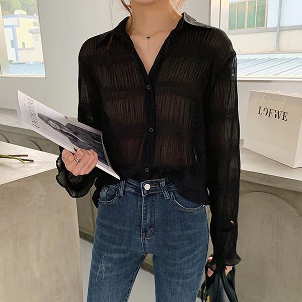 women's t-shirt femme turn-down collar solid vintage elegant ol women chiffon shirts 2021 fashion spring casual long sleeve blusas fema, White
women's t-shirt femme turn-down collar solid vintage elegant ol women chiffon shirts 2021 fashion spring casual long sleeve blusas fema, White