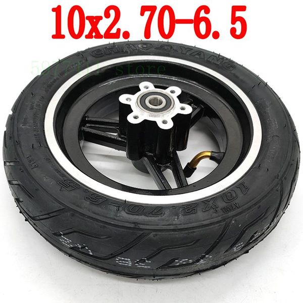 motorcycle wheels & tires 10x2.70-6.5 vacuum tire and aluminum wheel hub are used in the front inner hole of 10 inch electric scooter 8.12mm
motorcycle wheels & tires 10x2.70-6.5 vacuum tire and aluminum wheel hub are used in the front inner hole of 10 inch electric scooter 8.12mm