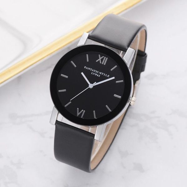 wristwatches gentlemen girls lvpai casual quartz leather band watch analog wrist, Slivery;brown
wristwatches gentlemen girls lvpai casual quartz leather band watch analog wrist, Slivery;brown