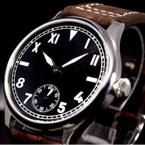 44mm sterile dial leather lighting hands 17 jewelry 6498 movement mechanical brain wars, Slivery;brown 
44mm sterile dial leather lighting hands 17 jewelry 6498 movement mechanical brain wars, Slivery;brown