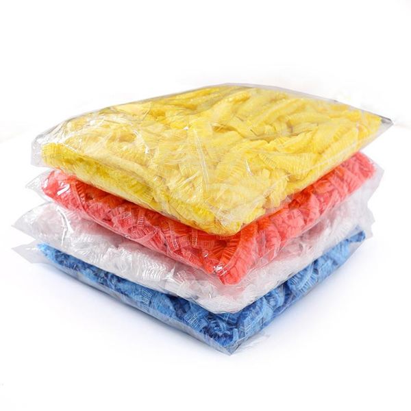 100pcs waterproof disposable clear shower bathing cap hair caps spa salon bath el elastic hat bathroom products
100pcs waterproof disposable clear shower bathing cap hair caps spa salon bath el elastic hat bathroom products