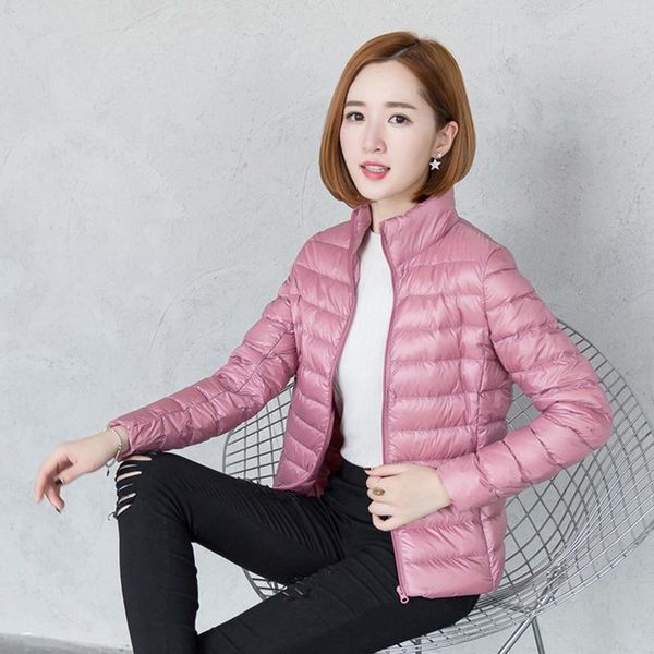 women's jackets female spring down jacket women padded casual thin and light basic coats standard collar outwear 2021, Black;brown
women's jackets female spring down jacket women padded casual thin and light basic coats standard collar outwear 2021, Black;brown