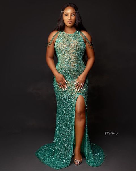 aso ebi 2021 arabic plus size sparkly mermaid evening dresses beaded high split prom formal party second reception gowns zj2053, Black;red
aso ebi 2021 arabic plus size sparkly mermaid evening dresses beaded high split prom formal party second reception gowns zj2053, Black;red