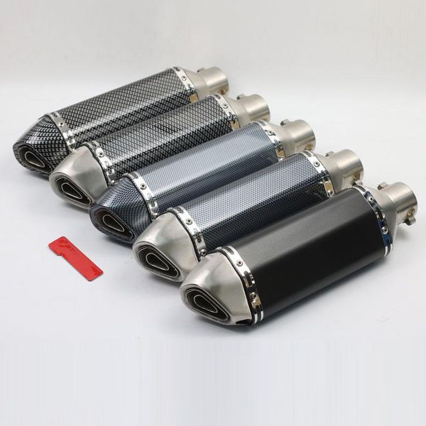motorcycle exhaust system sticker muffler escapamento moto universel 35-51mm for cb400 er6n gy6 atv dirt bike scooter with db killer
motorcycle exhaust system sticker muffler escapamento moto universel 35-51mm for cb400 er6n gy6 atv dirt bike scooter with db killer