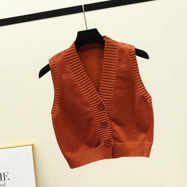 women's vests sleeveless cardigan vest spring autumn loose short v-neck coat female korean womens gd351, Black;white
women's vests sleeveless cardigan vest spring autumn loose short v-neck coat female korean womens gd351, Black;white