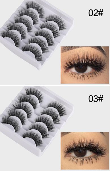 4/5 pairs natural eyelashes dramatic fake lashes faux mink thick long false makeup extension maquiagem1
4/5 pairs natural eyelashes dramatic fake lashes faux mink thick long false makeup extension maquiagem1