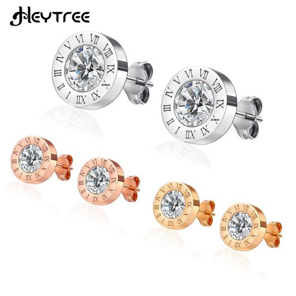 stud fashion luxury roman numerals crystal earrings for women stainless steel small round earring 2021 trend female jewelry gift, Golden;silver
stud fashion luxury roman numerals crystal earrings for women stainless steel small round earring 2021 trend female jewelry gift, Golden;silver