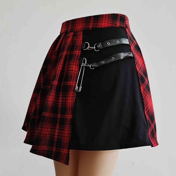 womens harajuku punk irregular mini pleated skater skirt asymmetric cutout high waist hip hop clubwear gothic harajuku skirt, Black
womens harajuku punk irregular mini pleated skater skirt asymmetric cutout high waist hip hop clubwear gothic harajuku skirt, Black