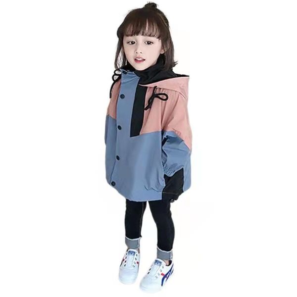 jackets jeacket for girl children's clothing fashion patckwork teen gilrs coat spring autumn hooded zipper 3 4 6 8 10 y children, Blue;gray
jackets jeacket for girl children's clothing fashion patckwork teen gilrs coat spring autumn hooded zipper 3 4 6 8 10 y children, Blue;gray