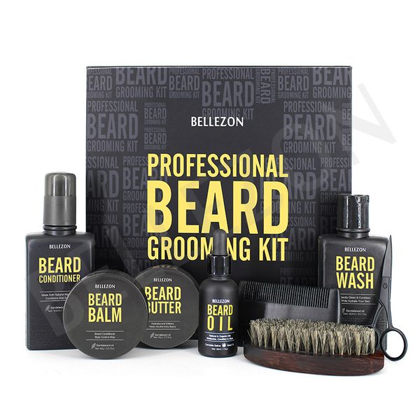 8pcs/set men beard care kit beard shaving cream aftershave cleaning care nourishing shaping male beard growth setperfections
8pcs/set men beard care kit beard shaving cream aftershave cleaning care nourishing shaping male beard growth setperfections