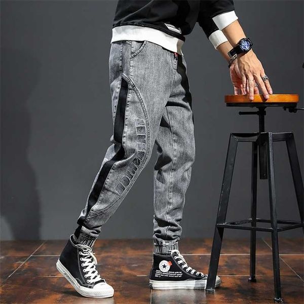 men's fashion pants elastic band overweight large size jeans cowboy trousers male fashionable patchwork streetwear plus man 211106, Black;brown
men's fashion pants elastic band overweight large size jeans cowboy trousers male fashionable patchwork streetwear plus man 211106, Black;brown