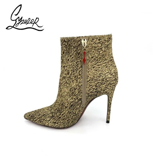 boots yuerui personality leopard print zipper short female pumps 8.5cm comfortable tall for autumn and winter, Black
boots yuerui personality leopard print zipper short female pumps 8.5cm comfortable tall for autumn and winter, Black