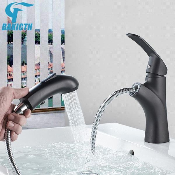 bathroom sink faucets bakicth black pull out basin faucet two model sprayer nozzle single handle water tap cold mixer
bathroom sink faucets bakicth black pull out basin faucet two model sprayer nozzle single handle water tap cold mixer