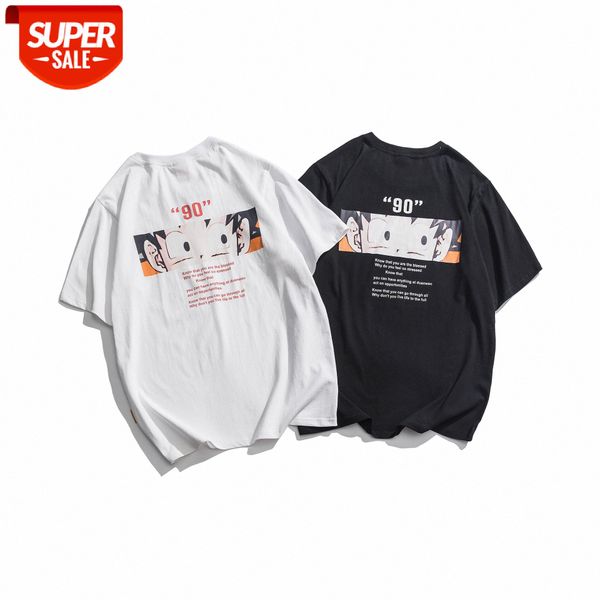 hangdesign summer loose casual fashion flow back printing wear short sleeves #w63k, White;black
hangdesign summer loose casual fashion flow back printing wear short sleeves #w63k, White;black