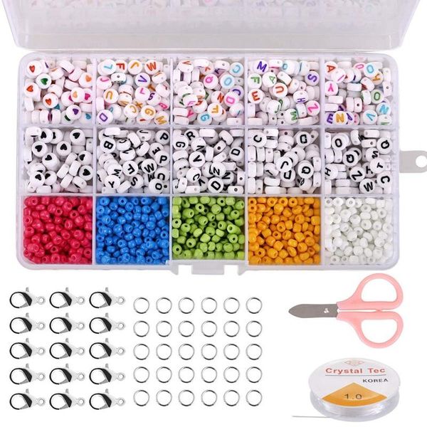 other 900 pieces 4mm glass seed beads with 700 letter for diy bracelets necklaces key chains and kid jewelry
other 900 pieces 4mm glass seed beads with 700 letter for diy bracelets necklaces key chains and kid jewelry