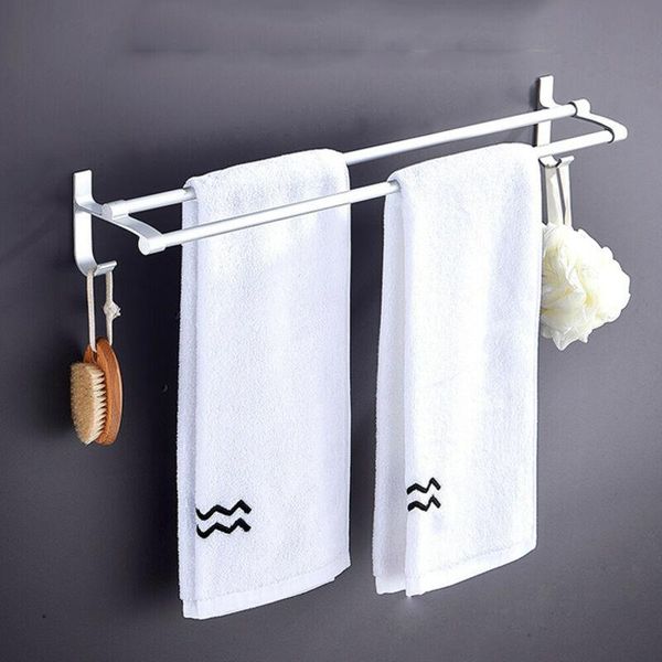 bathroom storage & organization fashion 40/50/60cm towel rail rack holder wall mounted shelf chrome silver
bathroom storage & organization fashion 40/50/60cm towel rail rack holder wall mounted shelf chrome silver