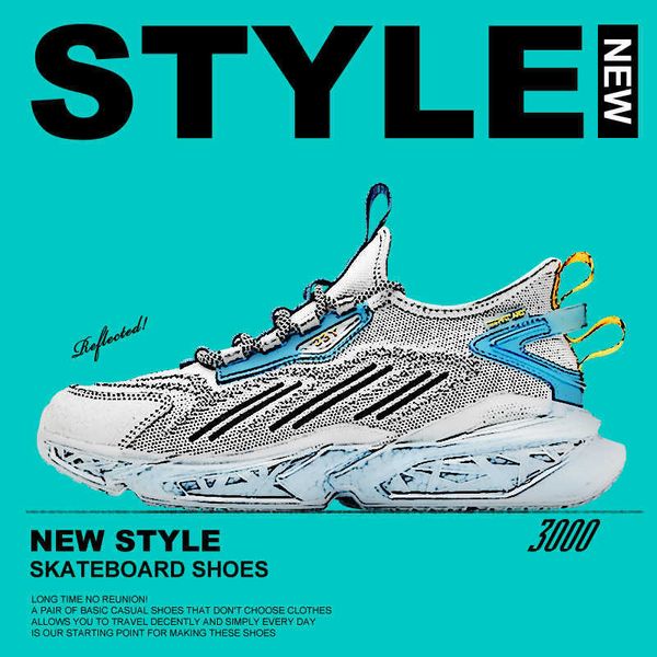new design fashion shock absorption man chunky sneakers autumn breathable men sport running shoes more size
new design fashion shock absorption man chunky sneakers autumn breathable men sport running shoes more size