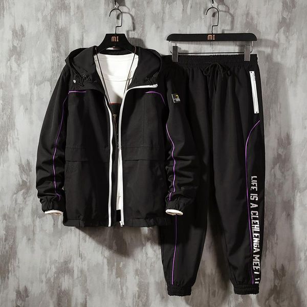 men's tracksuits tracksuit man two piece set sweatsuit 2021 overalls leisure suit hooded jackets +harem pants casual mens clothing, Gray
men's tracksuits tracksuit man two piece set sweatsuit 2021 overalls leisure suit hooded jackets +harem pants casual mens clothing, Gray