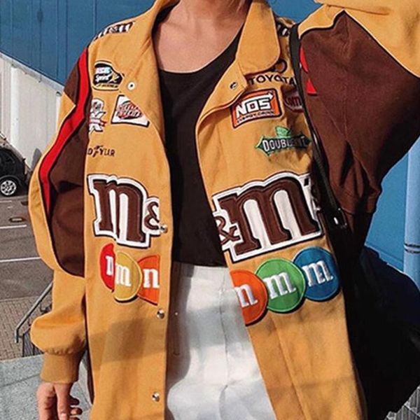 women's jackets yellow funny bears cartoon oversized jacket women autumn winter clothes hip hop streetwear casual outerwear fashion kor, Black;brown
women's jackets yellow funny bears cartoon oversized jacket women autumn winter clothes hip hop streetwear casual outerwear fashion kor, Black;brown