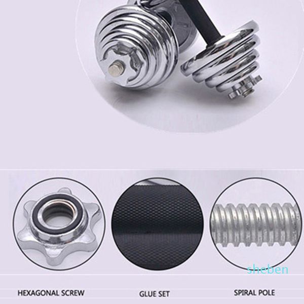 chaokai adjustable electroplating weights man rubber-covered dumbbell set barbell home gym fitness training weigh gym equipment
chaokai adjustable electroplating weights man rubber-covered dumbbell set barbell home gym fitness training weigh gym equipment