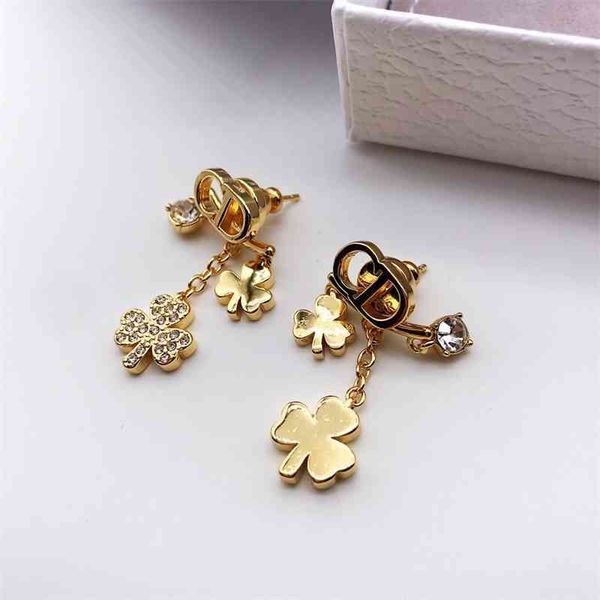 75% off outlet online family letter tassel back hanging clover earrings, Silver
75% off outlet online family letter tassel back hanging clover earrings, Silver