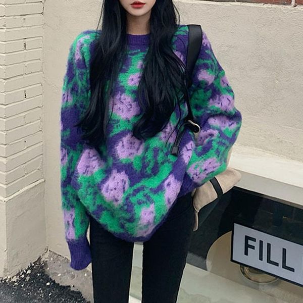 women's sweaters 2021 knitted sweater women long sleeve pullover autumn winter oversize retro elegant vintage fashion, White;black
women's sweaters 2021 knitted sweater women long sleeve pullover autumn winter oversize retro elegant vintage fashion, White;black