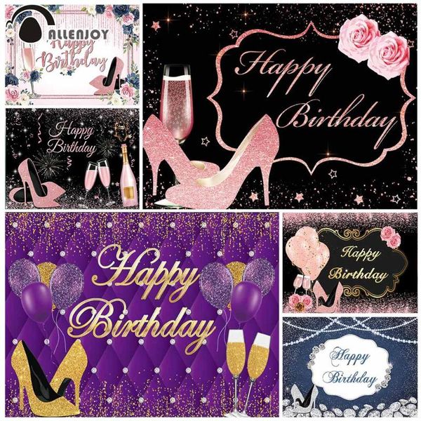 party decoration allenjoy 20 30 50th happy birthday backdrop women high heel champagne gold silver celebrate glitter poshoot background
party decoration allenjoy 20 30 50th happy birthday backdrop women high heel champagne gold silver celebrate glitter poshoot background