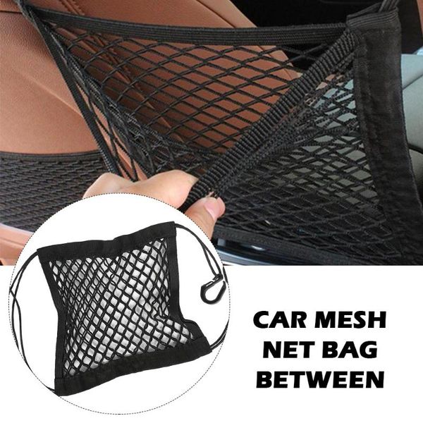 car organizer storage mesh pocket net bag between elastic seat back luggage holder for styling
car organizer storage mesh pocket net bag between elastic seat back luggage holder for styling