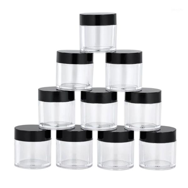 10pcs 10g plastic empty nail stickers jar art beads jewelry storage box rhinestone container transparent case1, Silver;gold
10pcs 10g plastic empty nail stickers jar art beads jewelry storage box rhinestone container transparent case1, Silver;gold