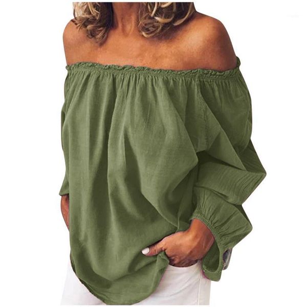 women's blouses & shirts women vintage off shoulder solid color loose pullovers chic ladies blouse stylish femme blusa shirt clothing, White
women's blouses & shirts women vintage off shoulder solid color loose pullovers chic ladies blouse stylish femme blusa shirt clothing, White