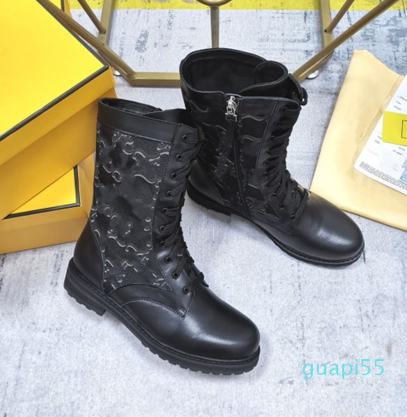rider style boots with laces and zippers closed on one side crimped rubber sole leather the stem is decorated by tissue pattern, Black
rider style boots with laces and zippers closed on one side crimped rubber sole leather the stem is decorated by tissue pattern, Black