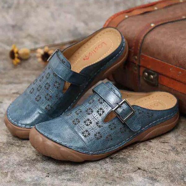 women sandals leather slippers shoes summer women's fiat casual fashion buckle strap, Black
women sandals leather slippers shoes summer women's fiat casual fashion buckle strap, Black